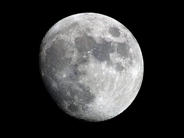 月球的照片